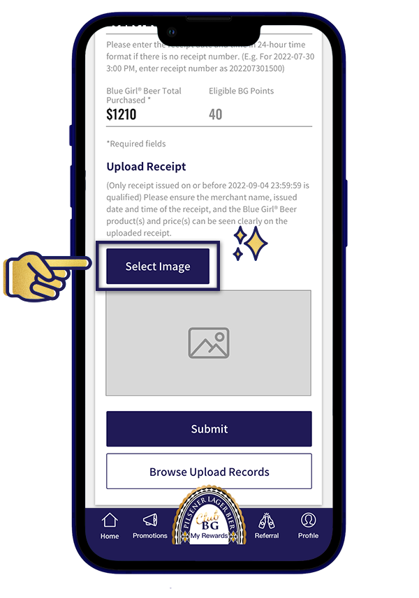 Upload Receipt